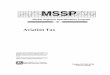 Market Segment Specialization Program - · PDF fileInternal Revenue Service ... This page intentionally left blank. iii Aviation Tax Market Segment Specialization Program Guide 