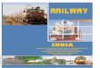 RAILWAY - Department of Industrial Policy & · PDF fileOperating on three gauges - broad gauge (1676mm)-meter gauge (1000 mm) and narrow gauge (762 and 610 mm), trains in India carry