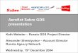 Aeroflot Sabre GDS  · PDF fileAeroflot Sabre GDS presentation ... 1999 Abacus Joint Venture ... – However agent must provide their own ticket printer which