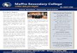 Maffra Secondary  · PDF file  I (03) 5147 1790 I Bill Cane Ct, Maffra, 3860 Newsletter Items: maffra.sc@edumail.vic.gov.au Attendance SMS: 0419 345 857