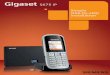 S675 IP Simple step-by-step installation - sellcom S675IP short manual.pdf · The phone could also malfunction or be damaged as a result of ... for advanced configuration of the Gigaset