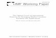 The Optimal Level of International Reserves for Emerging ... · PDF fileWP/06/229 The Optimal Level of International Reserves for Emerging Market Countries: Formulas and Applications