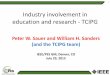 Industry involvement in education and research - · PDF fileIndustry involvement in education and research ... – Power and Energy applets continue ... – Engagement with EPRI on