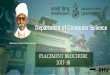 Department of Computer Science - bhucstpo.inbhucstpo.in/download/PlacementBrochure2018.pdf · Mahamana Madan Mohan Malviya . Content • About Us ... Ph.D. Academic Programs ... Title: