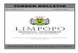 TENDER BULLETIN - limtreasury.gov.za BULLETIN NO. 45/2012/13 FY ... -The BOQ has also included the quantities for rehabilitation of ... 4ha sprinkler irrigation system and water source,