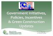 Ir Looi Hip Peu - Malaysia Green Building Confederation … Statistics (August 2012) Update on Green Building Index TOTAL as of 15 August 2012 NRNC Non Residential New Construction