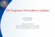 RF Exposure Procedures Update · PDF fileRF Exposure Procedures Update TCB Workshop ... (Motorola fast SAR) ... – inter-band and intra-band aggregation requirements
