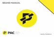 BRAND MANUAL - PACcoin | People's Alternative Choice ... · PDF fileBRAND GUIDELINES 04 PAC – Who we are? PacCoin is alternative digital currency. Originally founded in 2013 by William