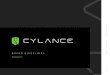 BRAND GUIDELINES - Cylance · PDF file6 CYLANCE BRAND GIDELINES Cylance communications are made up of the multiple elements. The logo is the focal point - an instantly recognizable