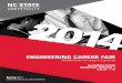 ENGINEERING CAREER FAIR - NC State University · PDF fileOur Engineering Career Fair began in 1998 and has become ... US News & World Report undergraduate rankings ... Goodyear Tire