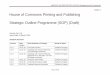 House of Commons Printing and Publishing - UK · PDF fileMB2015.P.20a RESTRICTED ACCESS: Management and Commercial Page 1 of 33 Annex A House of Commons Printing and Publishing Strategic