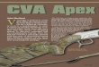 CVA Apex Break-Action Rifle - Berger Bulletsbergerbullets.com/articles/john-haviland-cva-apex.pdf · Rifle 262 CVA Apex Break-Action Rifle The Apex is based on a single-shot hinged
