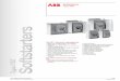 Softstarters - ABB ype PST 6.36 Low Voltage Products & Systems 1SXU000023C0202 ABB Inc. • 888-385-1221 • PST B 370 600 - 70 T Softstarter Type PST Line voltage UL 600 – 208/230/480/600