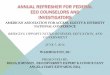ANNUAL REFRESHER FOR FEDERAL EEO COUNSELORS AND · PDF fileANNUAL REFRESHER FOR FEDERAL EEO COUNSELORS AND INVESTIGATORS ... between the difference complaint processing stages 3. 