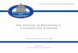 Air Service at Kentucky’s Commercial Airports Service at Kentucky’s Commercial Airports, Report 390, ... for the Use of Eminent Domain in ... revenues for providing incentives