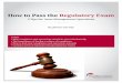 How to Pass the Regulatory Exam - MarketCounselmarketcounsel.com/wp...How-to-Pass-The-Regulatory-Exam-2012.pdf · How to Pass the Regulatory Exam ... Gary Davis Jr., Vice President,