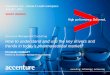 How to understand and use the key drivers and trends in ... Pharmed session...Partner at Accenture Managment Consulting ... trends in today’s pharmaceutical market? ... Analytics