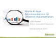 Oracle BI Apps - Recommandations for Effective · PDF fileOracle BI Apps - Recommandations for ... o Analyse the business process flows o Determine the key process touch points that