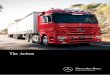 Mercedes-Benz Trucks: The Actros - Daimler Trucks · PDF fileThe optionally available Mercedes-Benz star which ... (complying with ECE-R 29). Cabs tilt to 70° to enable optimal service