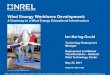 Wind Energy Workforce Development - NREL · PDF filerequire silver BBs rather than bullets. ... (NEED Project, KidWind, 4-H, Energy for Educators, ... Title: Wind Energy Workforce