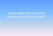 DEMO PAGES ON STUDENTS ADMISSION SYSTEM PROJECT …tripura.gov.in/cms/sites/default/files/documents/HE_DEMO_PAGES_ON... · Course Registration 1. Upload Picture 2. XII Mark sheet