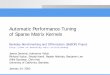 Automatic Performance Tuning of Sparse Matrix Kernelsbebop.cs.berkeley.edu/pubs/perftune-2003-01-24.pdf · Automatic Performance Tuning of Sparse Matrix Kernels Berkeley Benchmarking