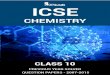 ICSE Board · PDF file · 2016-06-30Attempt any four questions from section II. ... During electrolysis of molten lead bromide graphite anode is preferred to other ... What type of