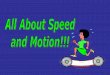 Motion - Katy Independent School Districtstaff.katyisd.org/sites/6thGradeScience/PublishingImages/Pages/PPT... · Distance 20 sec 100 m = 5 m/sec Remember ... A bird flies a distance