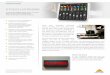 X-TOUCH EXTENDER - MUSIC Tri · PDF fileX-TOUCH EXTENDER with 8 Touch-Sensitive Motor Faders, LCD Scribble Strips, ... recording, editing, mixing and sharing your music with the world