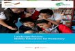Landscape Review Mobile Education for Numeracy Review Mobile Education for Numeracy ... 12 3.1 Mathematics instruction and learning materials ... EGMA: Early Grade Mathematics Assessment