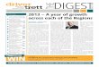 DIGEST THE NEWSLETTER - Driver Group · PDF fileAs we enter new territo-ries, ... edition of the Driver Trett Digest to be an interesting read; ... national arbitration described arbitra