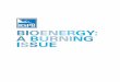 BIOENERGY: A BURNING ISSUE - The RSPB Bioenergy: a burning issue If all plants currently proposed were to be built, a total of 48.3 million tonnes of biomass would be needed to fuel