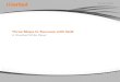 Three Steps to Success with QoS - Riverbed PAPER Three Steps to Success with QoS A Riverbed White Paper