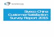Siveco China Customer Satisfaction Survey Report · PDF fileSIVECO CHINA CUSTOMER SATISFACTION SURVEY REPORT 2015 1 ... Satisfaction with project delivery ... be managed by our Customer