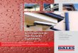 • Gutters - DALES | Aluminium Building Products Rainwater Brochure.pdfus to select the most appropriate material type and material thickness for each project. The majority of projects