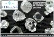 CORPORATE PRESENTATION Q1 2014 - Stellar …stellar-diamonds.com/wp-content/uploads/2014/02/Stellar...CORPORATE PRESENTATION Q1 2014 ADVANCING DIAMOND PROJECTS TO PRODUCTION IN WEST