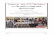 Report on the ILTA Workshop on Classroom Language Assessment · PDF fileReport on the ILTA Workshop on Classroom Language Assessment, October, 2011 6 Appendix 1: List of Participants