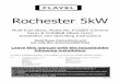 Rochester 5kW - Flavel · PDF fileLeave this manual with the ... 1.1 This Flavel Rochester 5kW multi-fuel stove meets the safety ... 2.1 WARNING - Installing a stove is a controlled
