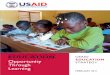 USAID EDUCATION STRATEGY, FEBRUARY 2011pdf.usaid.gov/pdf_docs/PDACQ946.pdf · and learning opportunities for the most ... a new Agencywide Education Strategy to ... meaningfully in