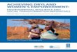 ACHIEVING DRYLAND WOMEN’S · PDF file5. Learning from experience 55 5.1 Experiences in improving dryland women’s access to education through Open Distance Learning approaches 56