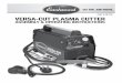 Part #12740 VERSA-CUT PLASMA CUTTER - Eastwood · PDF fileOur Eastwood-designed Versa-Cut Plasma Cutter is your smartest choice for making clean, fast cuts through steel, stainless