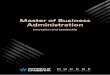 Master of Business Administration - · PDF fileleading Australian organisations to deliver this groundbreaking MBA ... empowering people through digital ... impacting company bottom