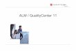 ALM / QualityCenter 11 - HP BPM â€“ Requirement - Test Case ALM BPM - Test Case ALM Test Case - Test Set ALM Test Execution - Defect ... BPM - ALM If no tool is available within