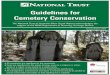 NATIONAL TRUST GUIDELINES FOR CEMETERY CONSERVATION · PDF fileCEMS\Policy Paper Review & model letters\2nd Edition Dec 08.doc i NATIONAL TRUST GUIDELINES FOR CEMETERY CONSERVATION