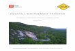 ROCKFALL MANAGEMENT PROGRAM - TN.gov · PDF fileIn an effort to consistently evaluate the relative hazard “score” of rock slopes in a ... TDOT Rockfall Management Program November