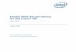 Intel(R) Math Kernel Library for the Linux* OS User's Guidebnikolic/QTTG/shared/docs/MKL_linux.pdf · for the Linux* OS User’s Guide August 2008 ... Intel MKL-specific Linking Recommendations