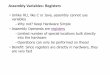 Assembly Variables: Registers - Clemson Universityrlowe/cs2310/notes/ln_arm... · Assembly Variables: Registers ... to produce sum of elements in the array, ... –Many an assembly