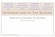Intro to Tax School - University of Floridanersp.osg.ufl.edu/~acadian/poland/2009/IntroductionSlides/introuse.pdfWhether. deduction. income. Recognized. Recognized Not Recognized Not
