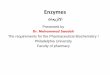 Enzymes - Philadelphia  · PDF filecurve: Most enzymes show ... The pH optimum varies for different enzymes: ... Some enzymes high activity in only one or a few tissues. The