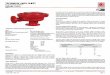 TECHNICAL DATA SHEET - · PDF file · 2017-04-18TECHNICAL DATA SHEET for use by ... water pressure is transmitted through an external bypass check valve and restriction orifice from